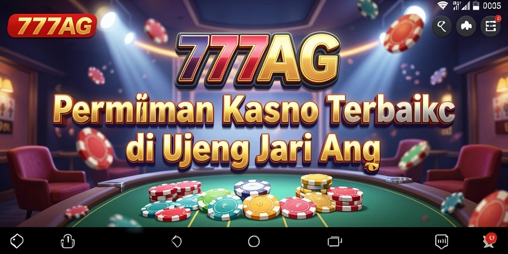 Screenshot utama 777AG menampilkan gameplay Kasino yang seru dan interaktif.
