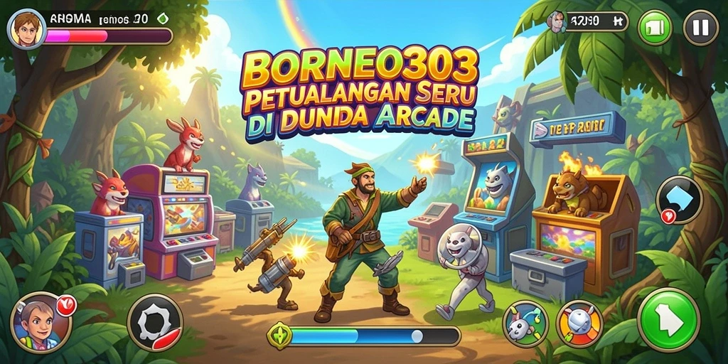 Screenshot menampilkan momen seru dalam gameplay <strong>BORNEO303</strong>.
