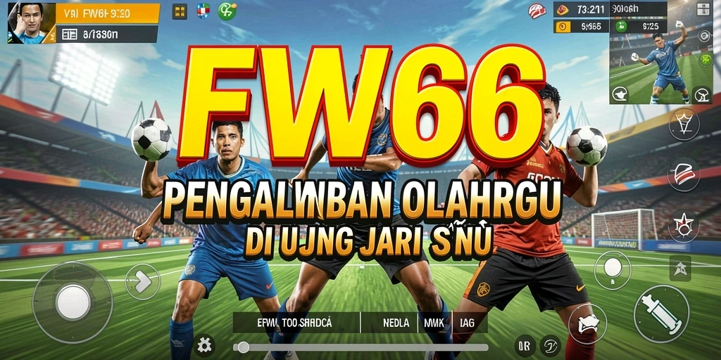 Tampilan seru dari gameplay FW66 yang penuh aksi olahraga.