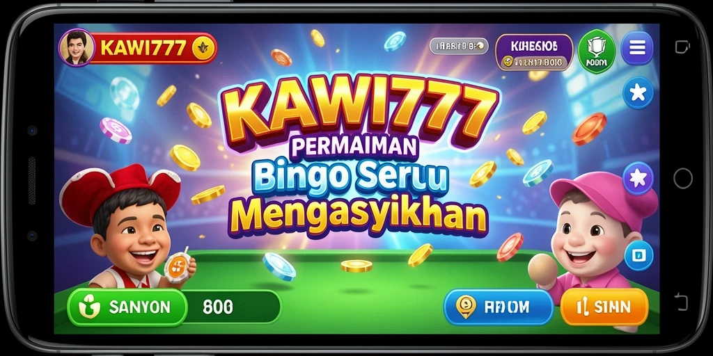Gameplay seru KAWI777 dengan keseruan Bingo.