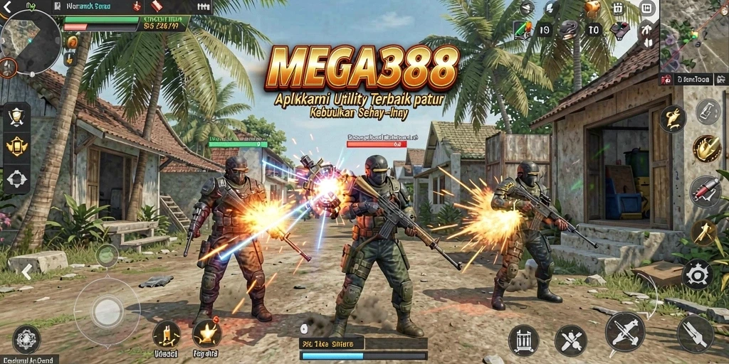 Tampilan antarmuka MEGA388 yang bersih dan intuitif untuk pengguna.