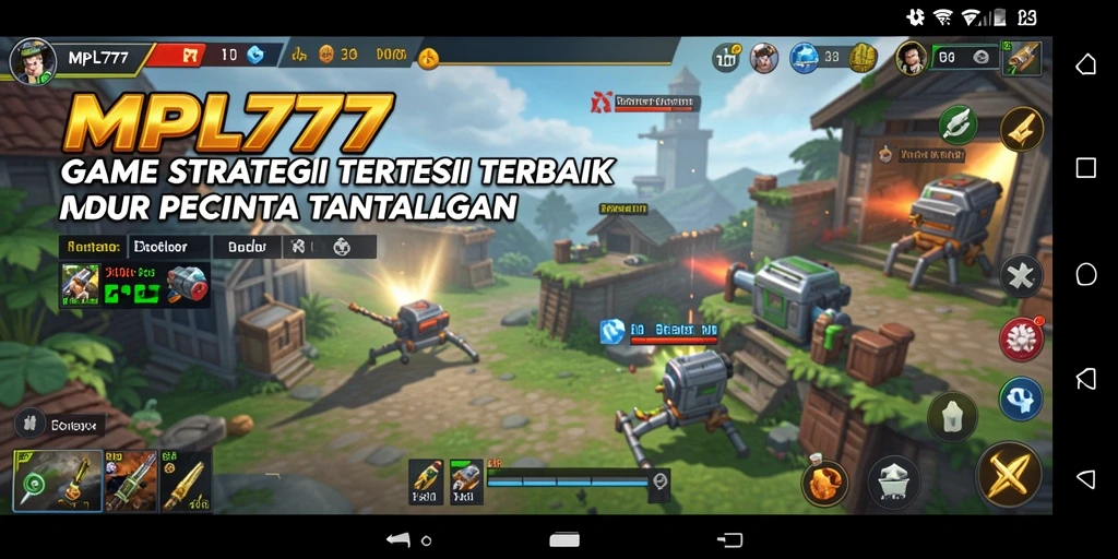 Tampilan gameplay <strong>MPL777</strong> yang strategis dan menarik.