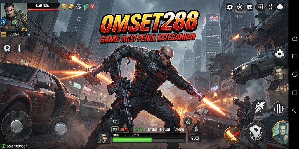 Tampilan gameplay mendebarkan di OMSET288 dengan aksi tanpa henti.