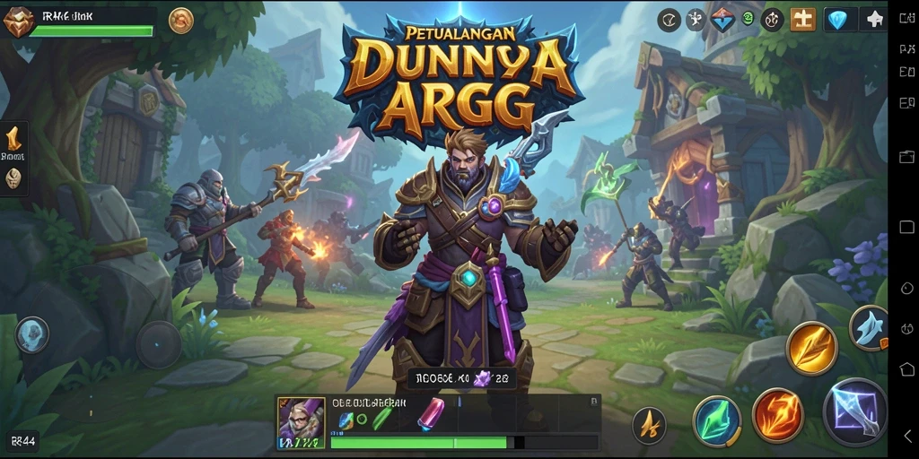 Tampilan gameplay seru dan penuh aksi di RR44.