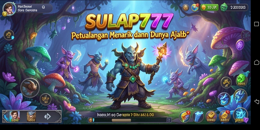 Gameplay SULAP777 menampilkan petualangan menegangkan di dunia ajaib.