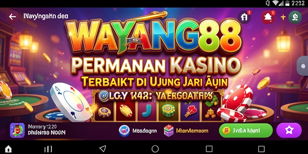 Tampilan gameplay Kasino yang menarik dan interaktif.